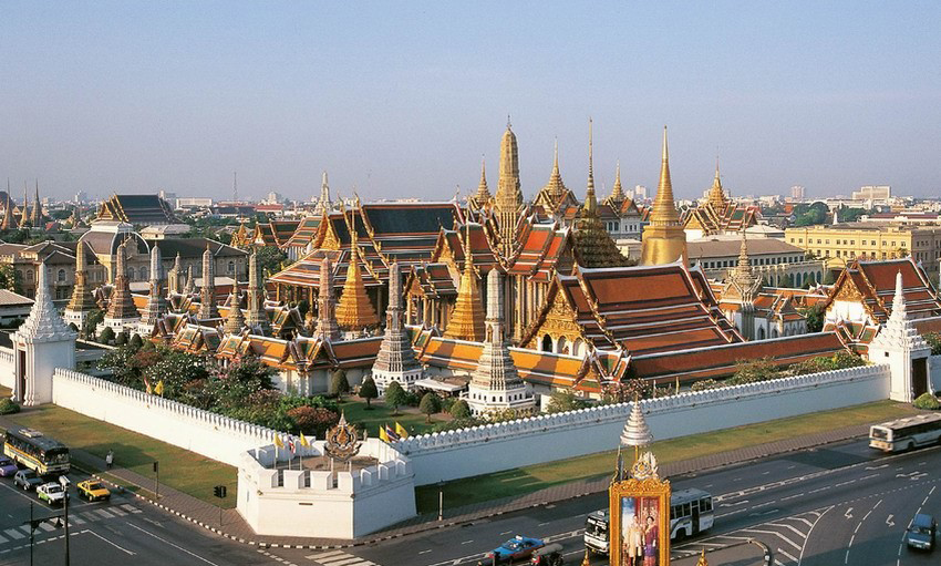 Gran Palazzo Reale di Bangkok, Thailandia.